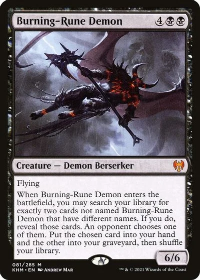 Burning-Rune Demon [Foil] #81