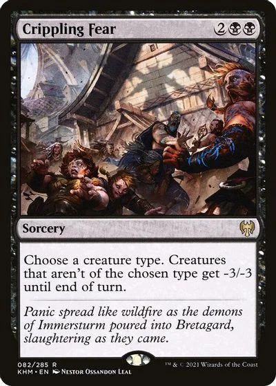 Crippling Fear [Foil] #82