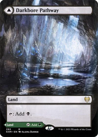 Darkbore Pathway & Slitherbore Pathway [Borderless Foil] #292