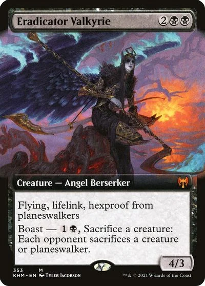 Eradicator Valkyrie [Extended Art Foil] #353