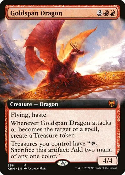 Goldspan Dragon [Extended Art] #358