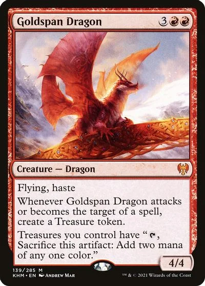 Goldspan Dragon [Foil] #139