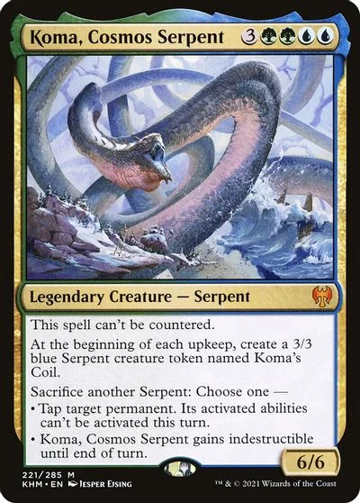 Koma, Cosmos Serpent [Foil] #221