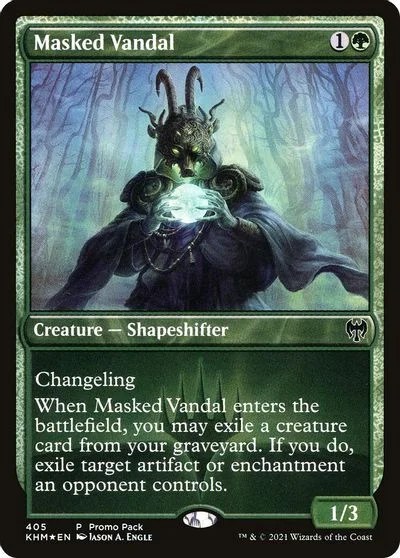 Masked Vandal [Promo Foil] #405