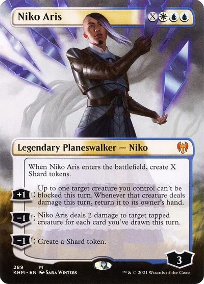 Niko Aris [Borderless Foil] #289