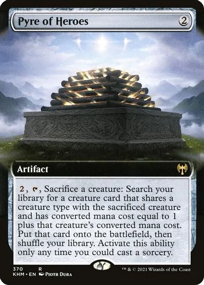 Pyre of Heroes [Extended Art Foil] #370