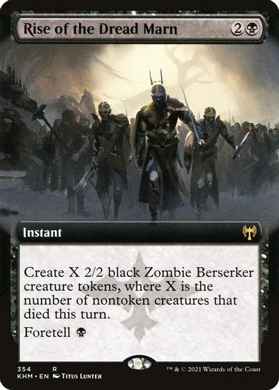 Rise of the Dread Marn [Extended Art Foil] #354