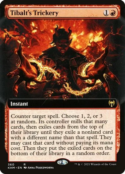 Tibalt's Trickery [Extended Art Foil] #360
