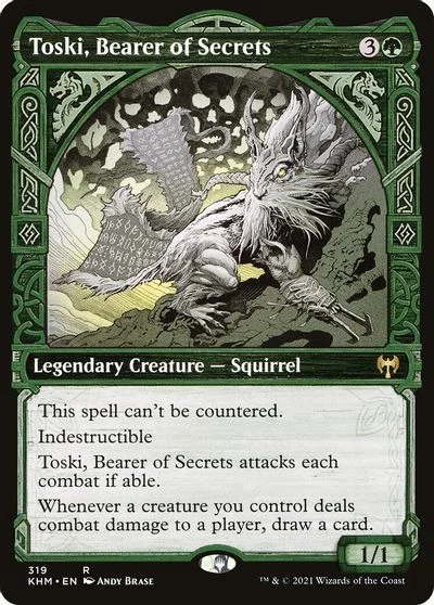 Toski, Bearer of Secrets [Showcase Foil] #319