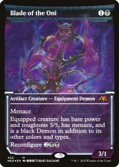 Blade of the Oni [Etched Foil] #420