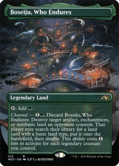 Boseiju, Who Endures [Borderless Foil] #412