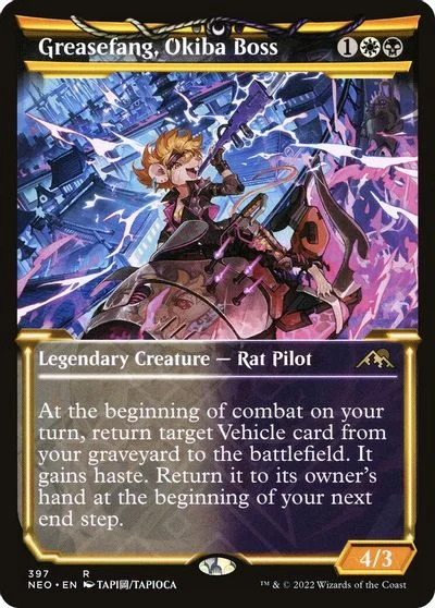 Greasefang, Okiba Boss #397