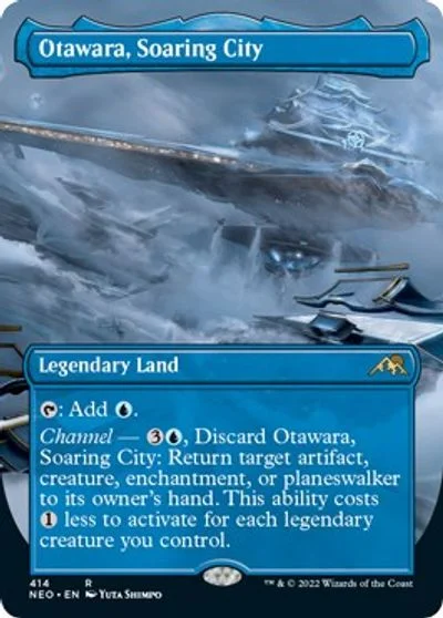Otawara, Soaring City [Borderless Foil] #414