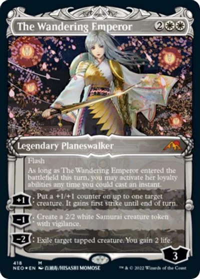 The Wandering Emperor [Showcase Foil] #316