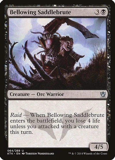 Bellowing Saddlebrute [Foil] #64