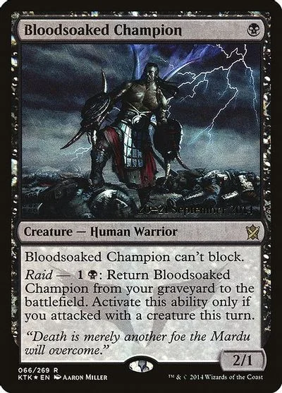 Bloodsoaked Champion [Prerelease] #66