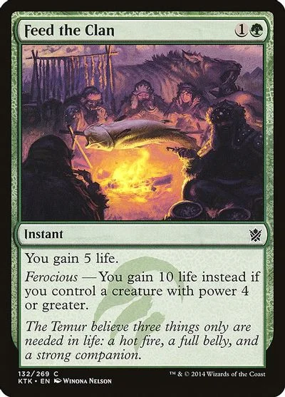 Feed the Clan [Foil] #132