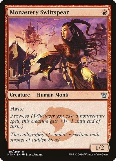 Monastery Swiftspear [Foil] #118