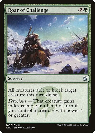 Roar of Challenge [Foil] #145