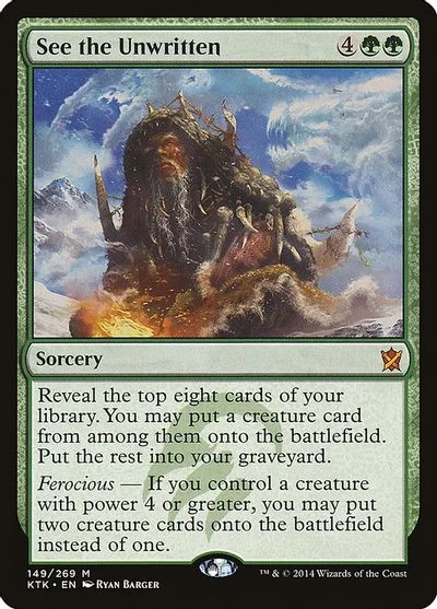 See the Unwritten [Foil] #149