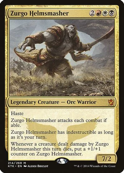 Zurgo Helmsmasher [Foil] #214