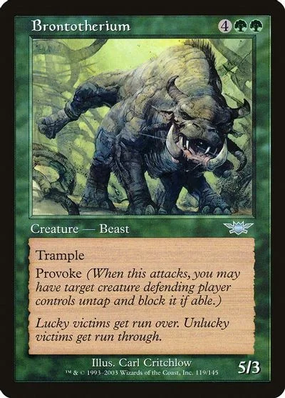 Brontotherium [Foil]