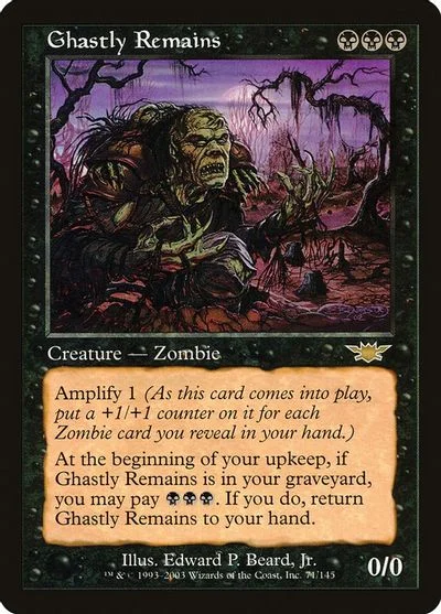 Ghastly Remains [Foil]