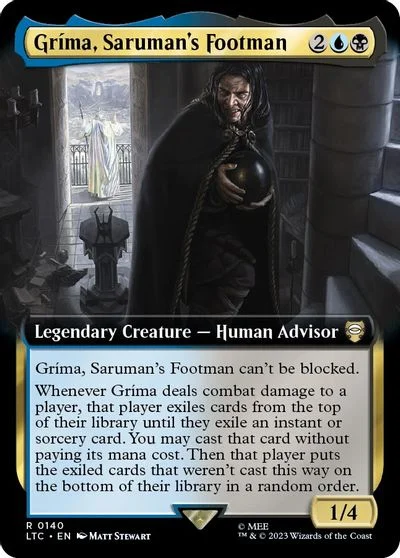 Grima, Saruman's Footman [Extended Art] #140