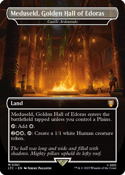 Meduseld, Golden Hall Of Edoras [Foil] #361