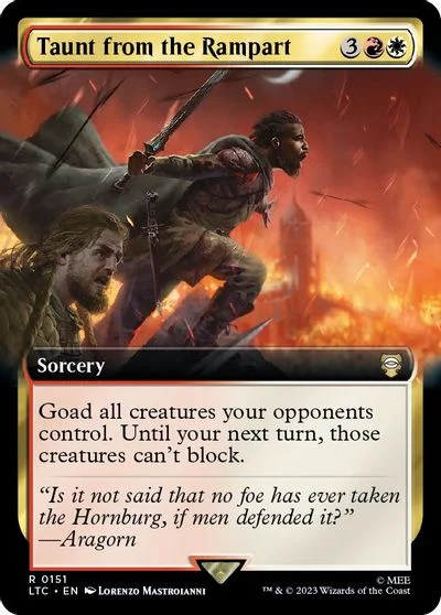 Taunt from the Rampart [Extended Art] #151