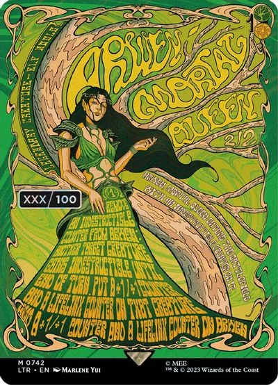 Arwen, Mortal Queen [Borderless Poster] #742