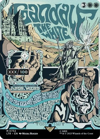 Gandalf the White [Borderless Poster Foil] #732