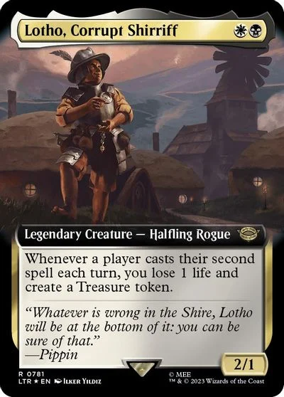 Lotho, Corrupt Shirriff [Surge Foil] #781