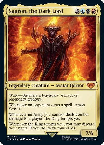 Sauron, the Dark Lord [Foil] #224