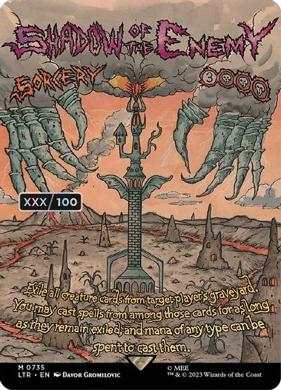 Shadow of the Enemy [Borderless Poster Foil] #735