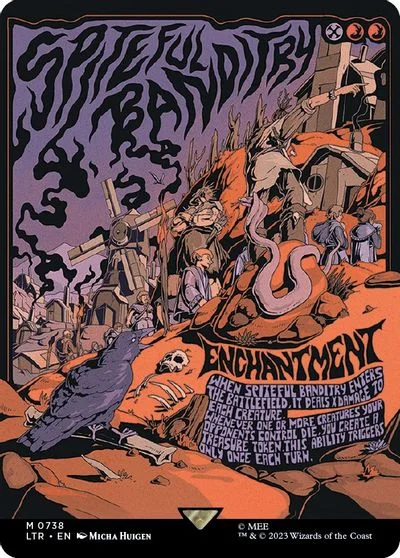 Spiteful Banditry [Borderless Poster] #738