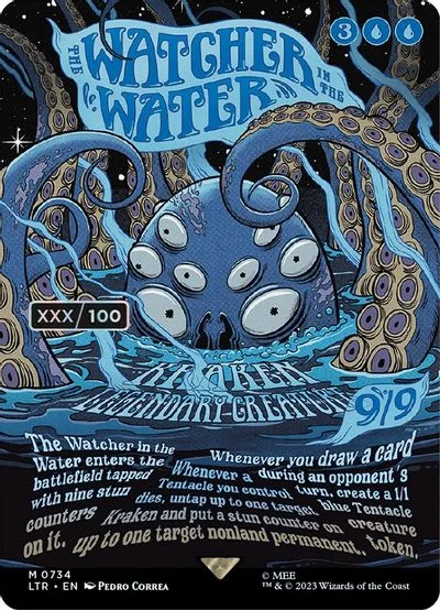 The Watcher in the Water [Borderless Poster] #734