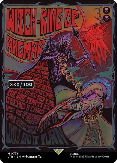 Witch-king of Angmar [Borderless Poster Foil] #736