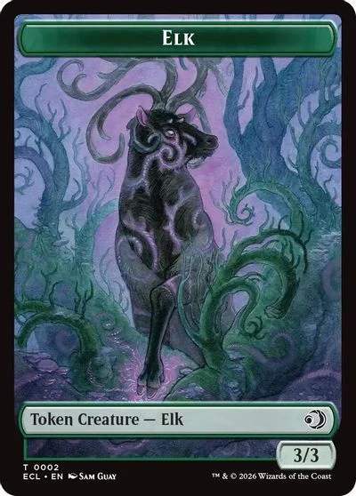 Elk // Mutavault [Double-Sided Token] #2