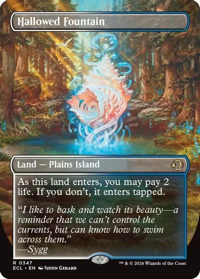 Hallowed Fountain [Borderless] #347