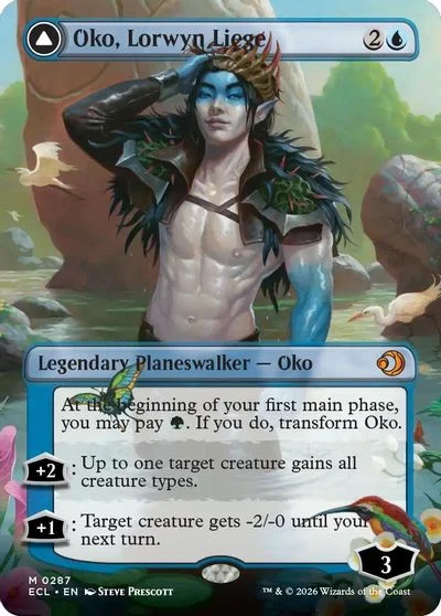 Oko, Lorwyn Liege [Borderless Foil] #287