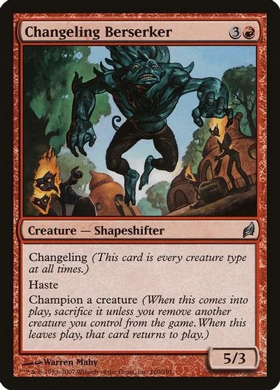Changeling Berserker [Foil]