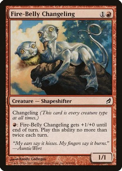 Fire-Belly Changeling [Foil]