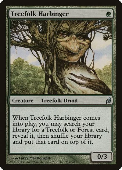 Treefolk Harbinger [Foil]