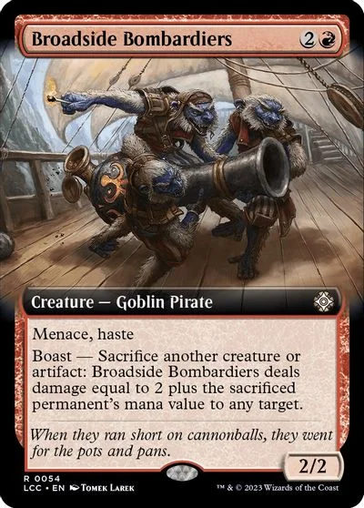 Broadside Bombardiers [Extended Art] #54