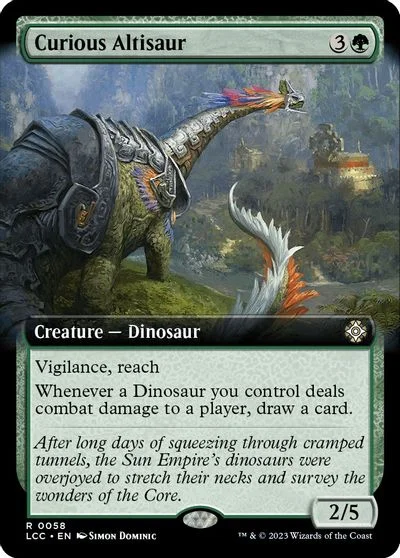 Curious Altisaur [Extended Art] #58