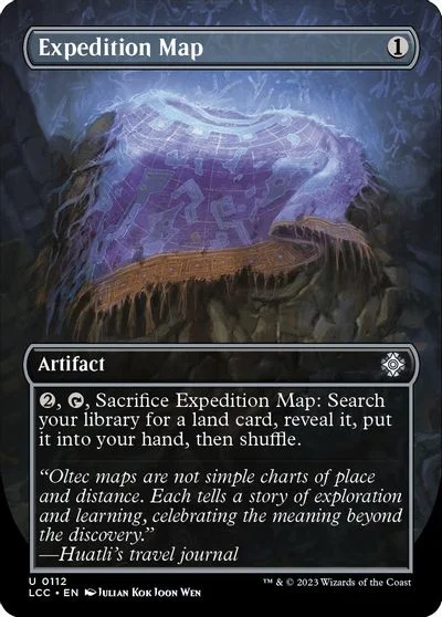 Expedition Map [Borderless Foil] #112