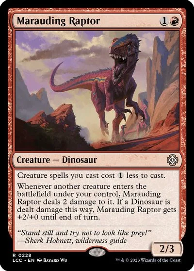 Marauding Raptor #228