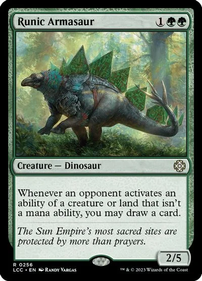 Runic Armasaur #256