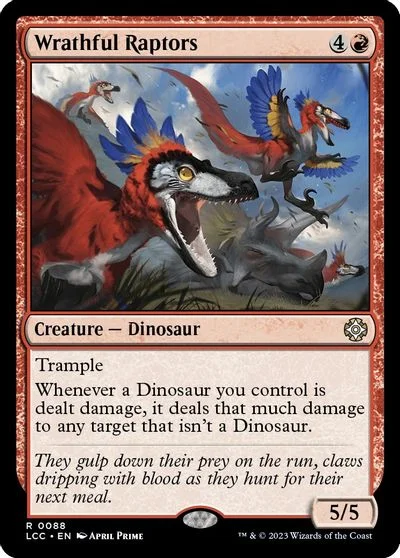 Wrathful Raptors #88